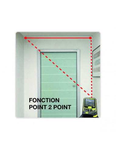 TÉLÉMÈTRE LASER METRICA FLASH...