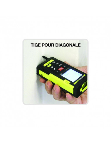 TÉLÉMÈTRE LASER METRICA FLASH 60