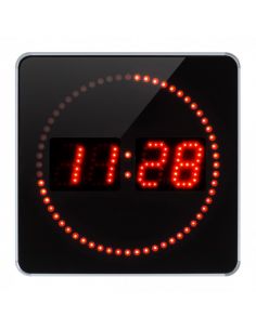Horloge LED - Secondes déroulantes - Sur secteur