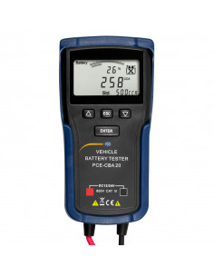Testeur de batterie pour voiture PCE-CBA 20 2