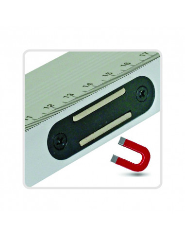 NIVEAU ALU  MAGNÉTIQUE 80 CM