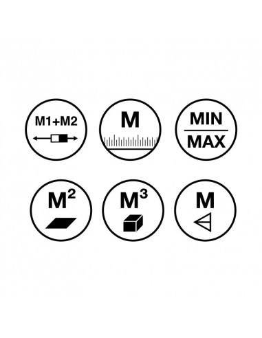 TÉLÉMÈTRE LASER METRICA FLASH DOUBLE...