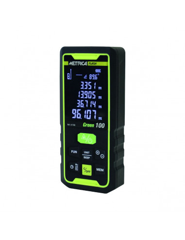 TÉLÉMÈTRE LASER METRICA GREEN 60 METRES