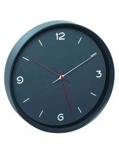 Horloge Ø 309mm - Coloris bleu - Sur pile