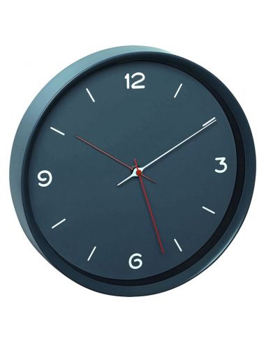 Horloge Ø 309mm - Coloris bleu - Sur pile