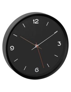 Horloge Ø 309mm - Coloris noir - Sur pile