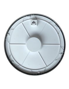 Horloge Ø 350 mm - Etanche IP54 - Acier inox 304 - Sur pile 2