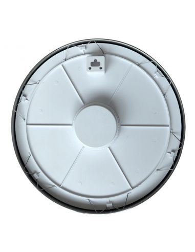 Horloge Ø 350 mm - Etanche IP54 - Acier inox 304 - Sur pile