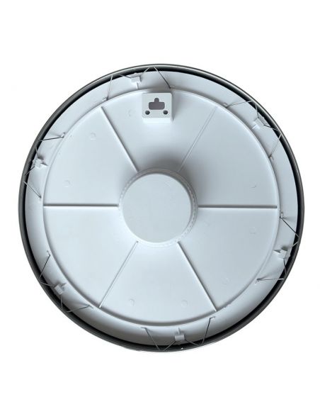 Horloge Ø 350 mm - Etanche IP54 - Acier inox 304 - Sur pile