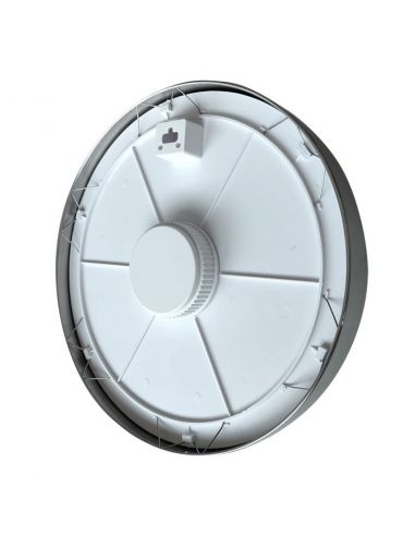 Horloge Ø 350 mm - Etanche IP54 - Acier inox 304 - Sur pile