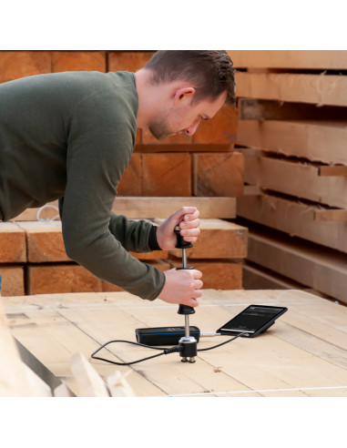 Détecteur de l'humidité du bois...