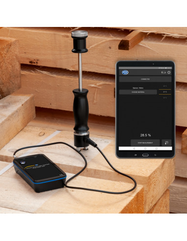 Détecteur de l'humidité du bois...