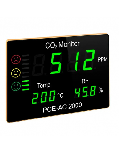 Détecteur de CO2 PCE-AC 2000
