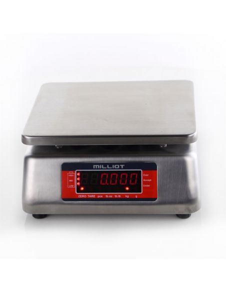 Balance inox portée 15 kg, précision 1 g