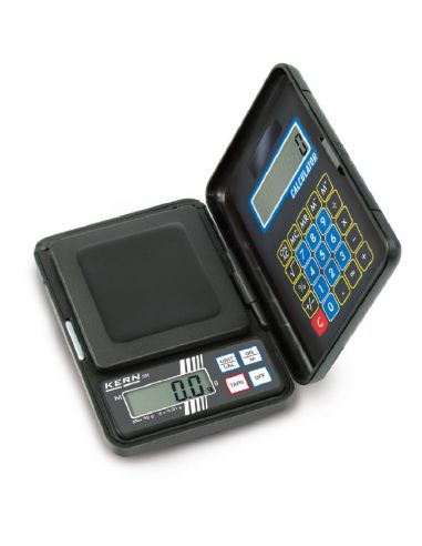 Balance de poche avec calculatrice intégrée