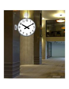 Horloge Ø 600 mm - Double face - Sur pile 2