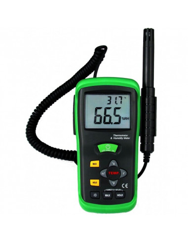 Thermomètre détecteur d'humidité type K digital