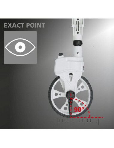 Odomètre mesure jusqu'à 9999 mètres