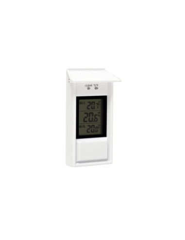 Thermomètre électronique MINI-MAXI blanc