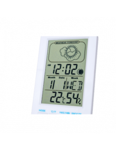 Station météo LCD - Thermomètre int./ext. / Hygromètre int./ext. /  Anémomètre / Girouette / Pluviomètre / Baromètre