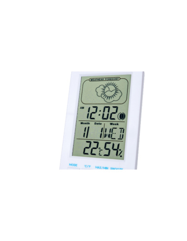 Station météo mécanique boîtier laiton - Thermomètre / Hygromètre /  Baromètre