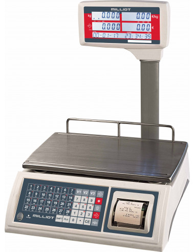 Balance poids prix 6/15 kg avec ticket