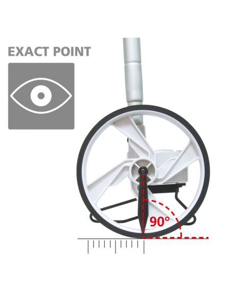 Odomètre compact mini, mesure jusqu'à 9999 mètres