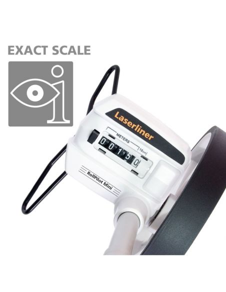 Odomètre compact mini, mesure jusqu'à 9999 mètres