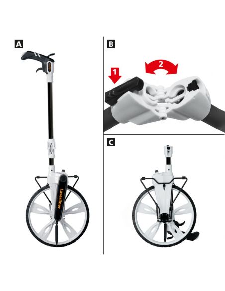 Odomètre pour les lignes droites et les courbes