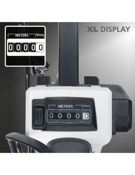 Odomètre pour les lignes droites et les courbes, jusqu'à 9999 mètres