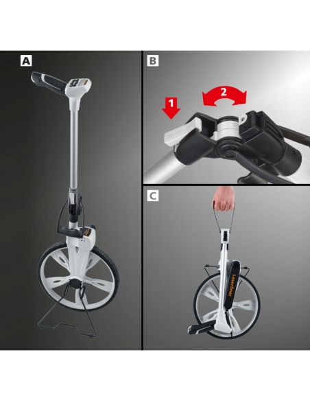 Odomètre 9999 mètres avec précision 1mm/m