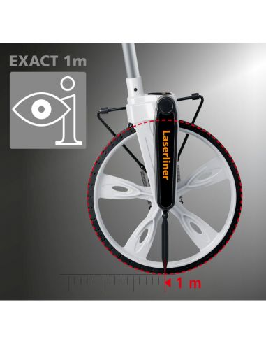 Odomètre 9999 mètres avec précision 1mm/m