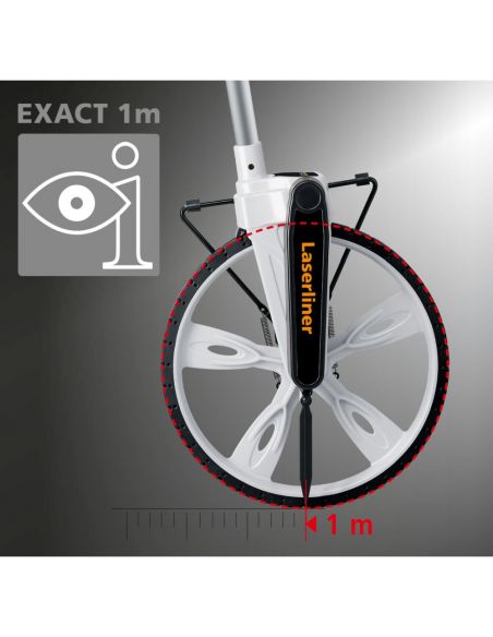 Odomètre 9999 mètres avec précision 1mm/m