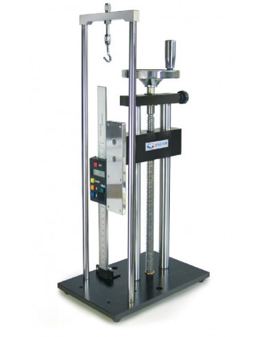 Banc d'essai manuel pour la mesure de force et de longueur