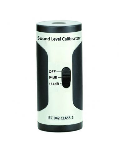 Calibrateur 94dB et 114dB pour sonomètre professionnel