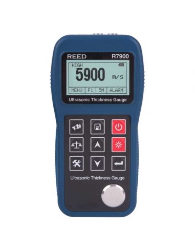 Jauge d'épaisseur ultrasonique, mesure de 0.65 à 400 mm