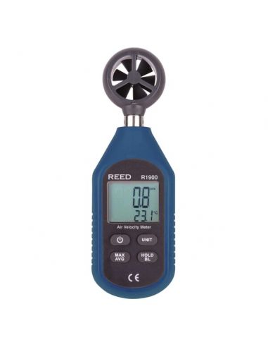 Thermo-anémomètre compact, mesure de 0 à 30 m/s