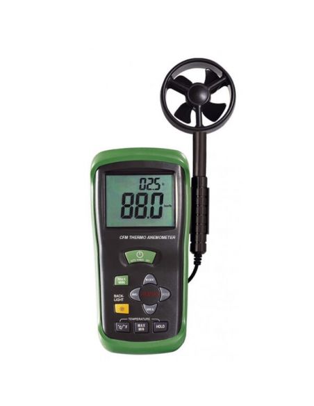 Thermo-anémomètre à ailettes, mesure de 0.4 à 45 m/s