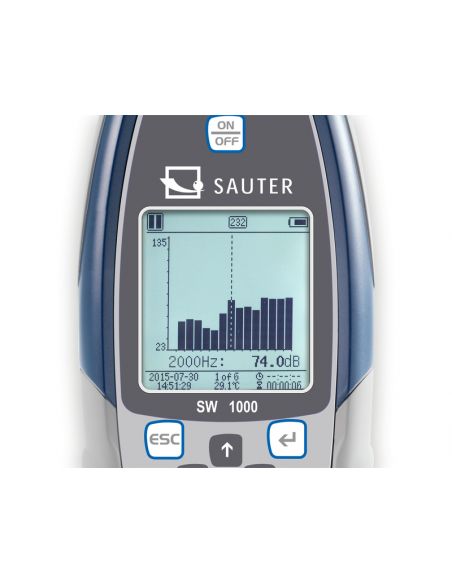 Sonomètre digital ultra précis, classe 1, mesure de 0 à 136 dB