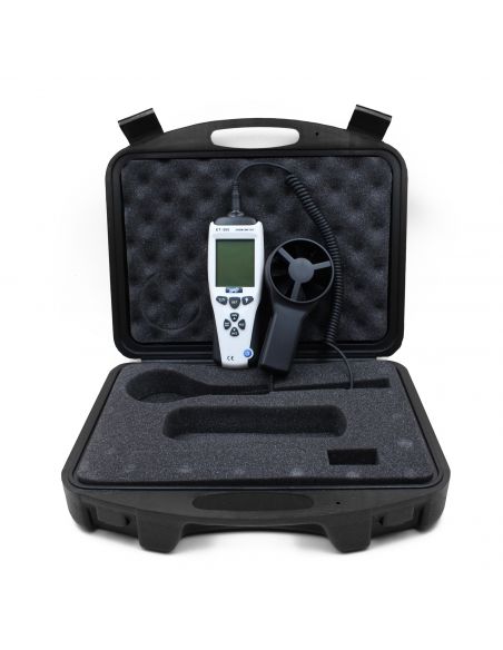 Thermo-anémomètre professionnel, de 0.3 à 45 m/s