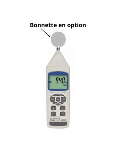 Sonomètre digital intégrateur Classe 2 - mesure de 30 à 130 dB