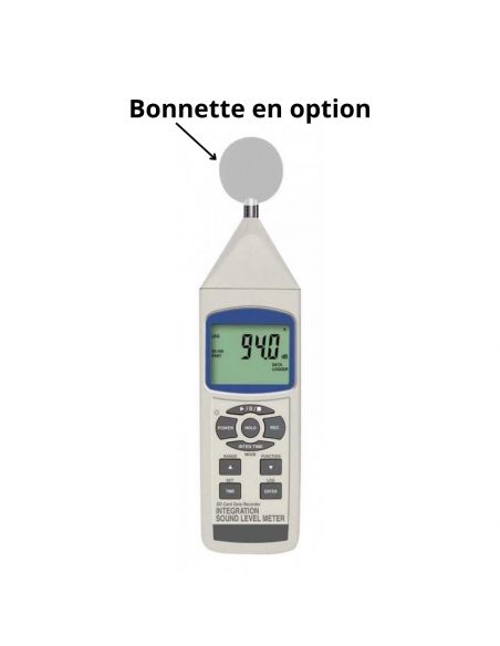 Sonomètre digital intégrateur Classe 2 - mesure de 30 à 130 dB