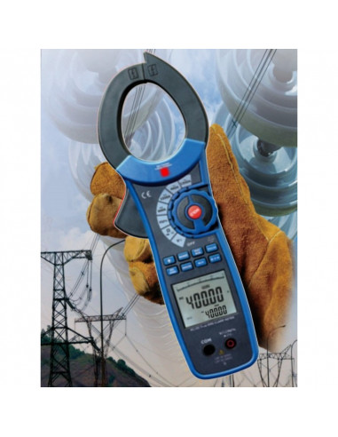 Wattmètre jusqu'à 1500A, détection de...