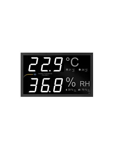 Thermomètre détecteur d'humidité...