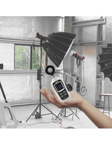 Luxmètre compact 2MP, jusqu'à 200 000 Lux, précision 3%