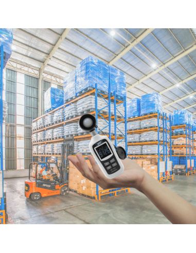 Luxmètre compact 2MP, jusqu'à 200 000 Lux, précision 3%