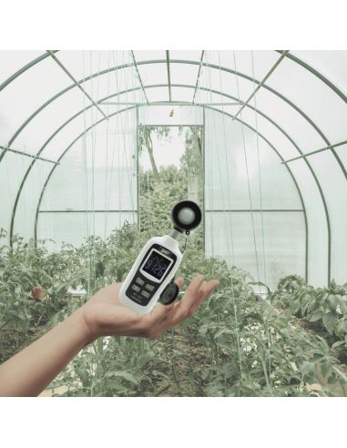 Luxmètre compact 2MP, jusqu'à 200 000 Lux, précision 3%