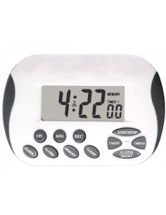 Minuteur digital - 24 h - Jusqu'à 2 compteurs et/ou 2 décompteurs