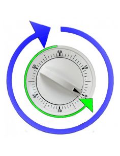 Minuteur mécanique - 60 mn - Indication temps restant 2