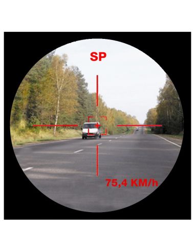 Monoculaire 6X24 - Télémètre laser - Radar de vitesse